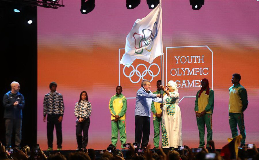 مراسم اختتامیه المپیک جوانان با حضور توماس باخ