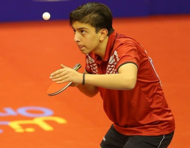 حضور پینگ‌پنگ‌باز نوجوان ایران در تیم منتخب آسیا